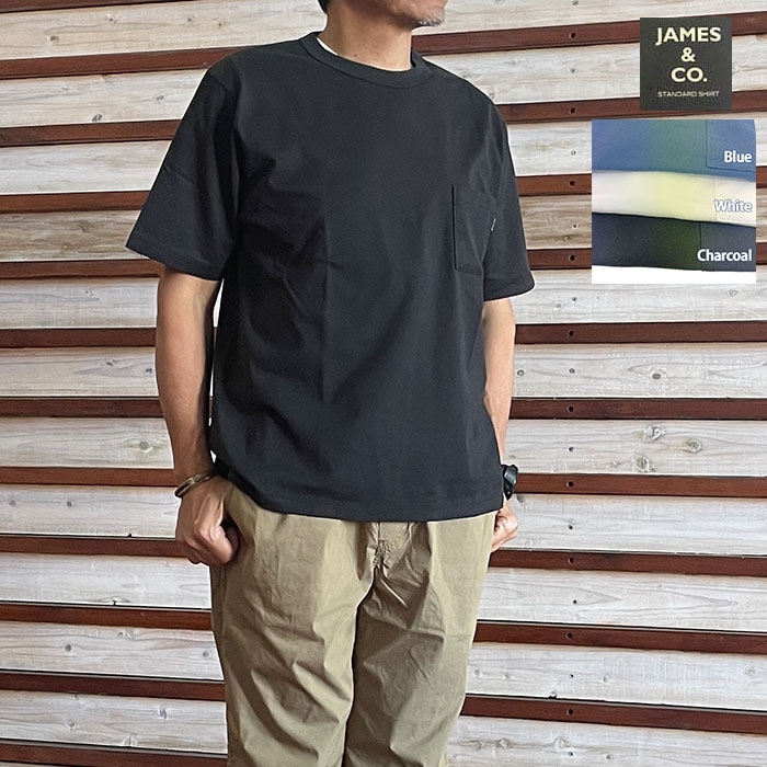 STUDIO ORIBE スタジオオリベ DELICIOUS デリシャス Urban Pocket T-Shirtrs アーバンポケットTシャツ Blue  Charcoal  White DC01651