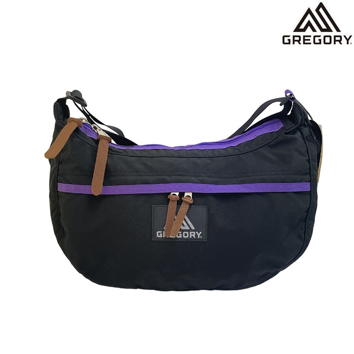 GREGORY グレゴリー   CLASSIC SATCHEL M サッチェルM 13L ショルダーバッグ BlackPurple ブラックパープル 国内正規品 154503A769