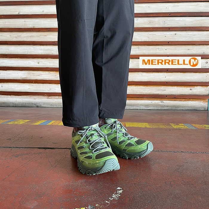 Merrell メレルモアブ3ジェリー　MOAB3 JELLY ネオングリーン テクニカルスニーカー 数量限定　 00004988