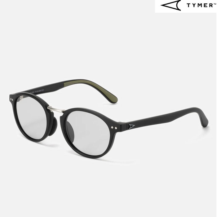 TYMER タイマー OLIVER オリバー 調光レンズ Photochromic Grey フォトクロミックグレー TY105-MBK-PGY