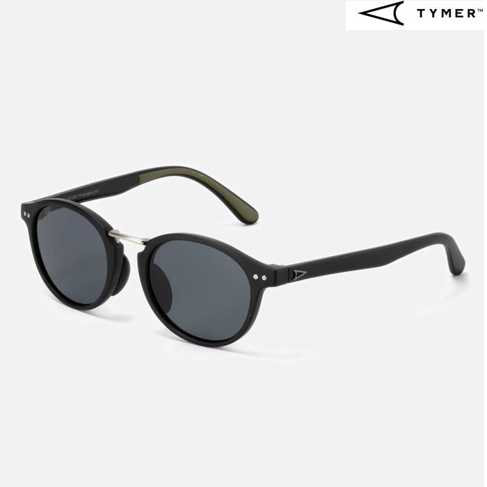 TYMER タイマー OLIVER オリバー 偏光レンズ GreyPolarized グレーポラライズド TY105-MBK-GYP