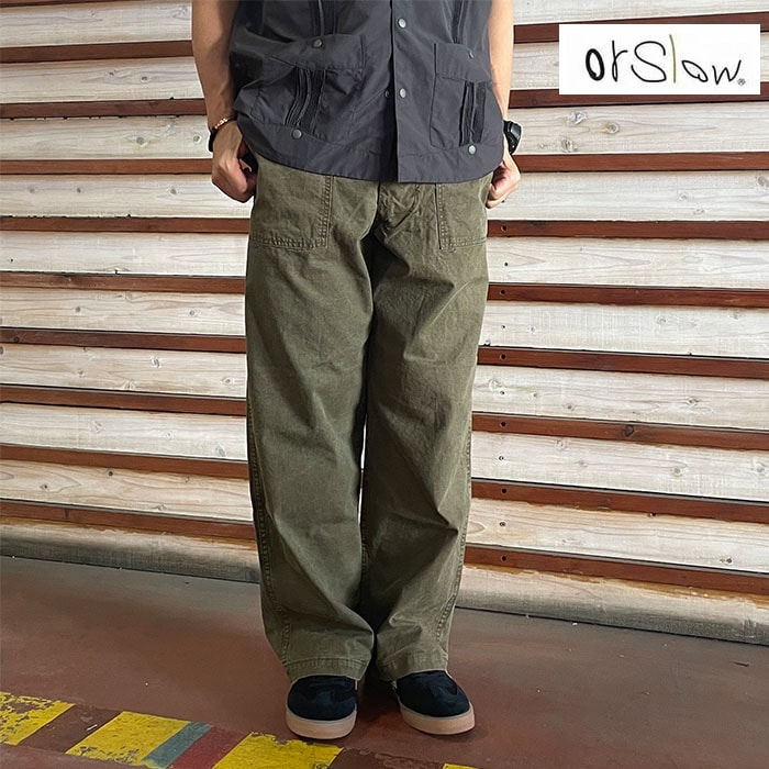 orslow オアスロウ サマーファティーグパンツ SUMMER FATIGUE PANTS