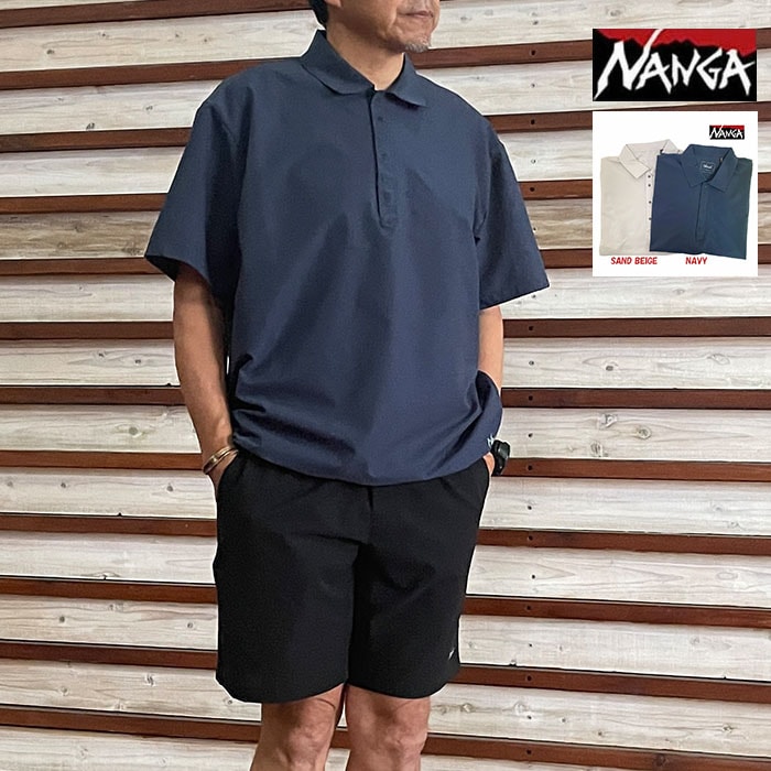 NANGA ナンガドットエア コンフィー ポロシャツ COMFY POLO SHIRT N2610-1M096A