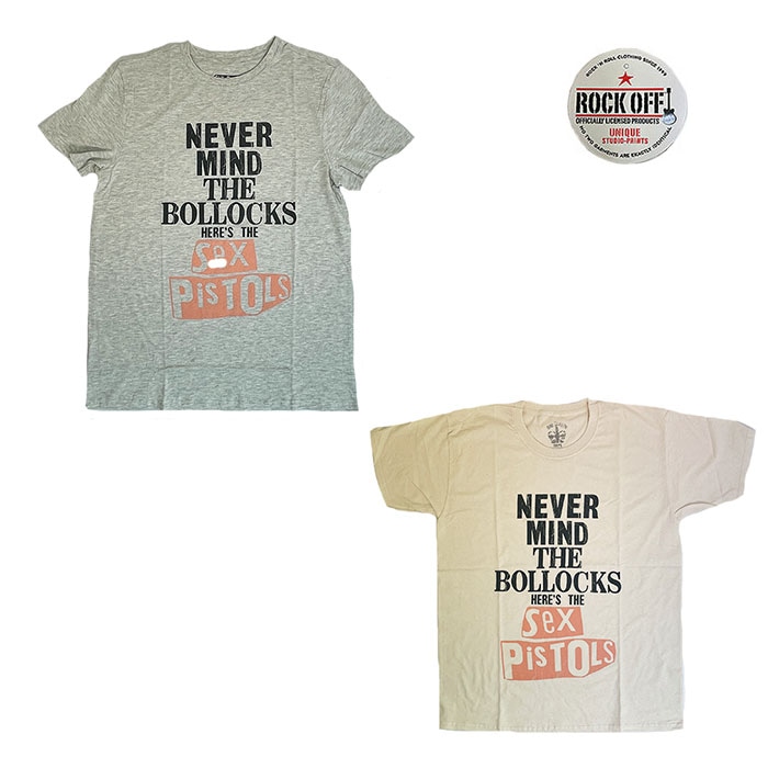 ROCK OFF ロックオフ THE SEXPISTOLS BOLLOCKS DISTERESSED セックスピストルズプリントT　