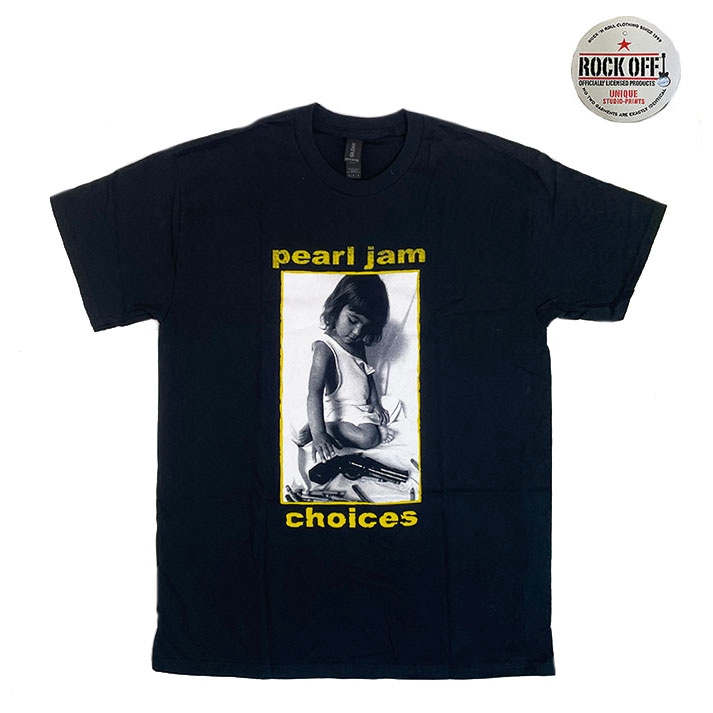 ROCK OFF ロックオフ Pearl Jam パールジャム Choices  ブラック