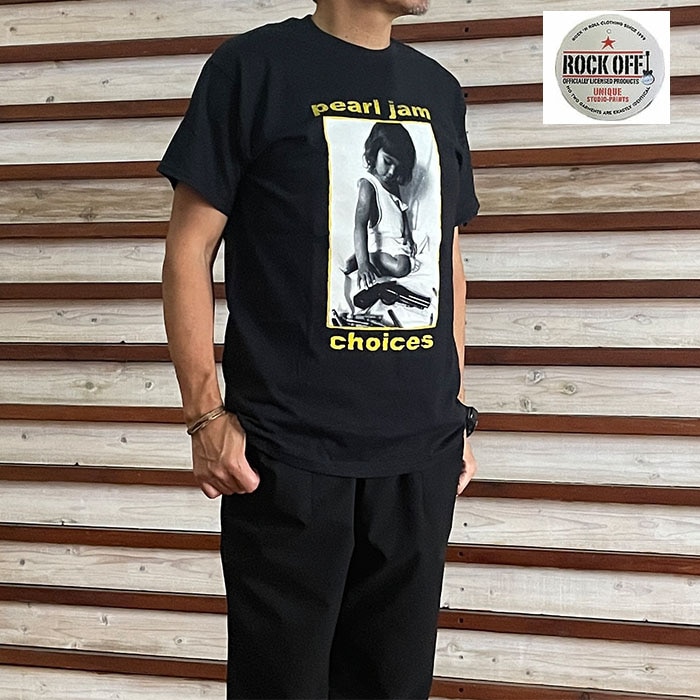 ROCK OFF ロックオフ Pearl Jam パールジャム Choices ブラック