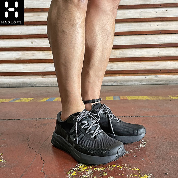 Haglofs ホグロフス リム ホライゾン ロー L.I.M Horizon Low Men 軽量トレイルシューズ TrueBlack 608388