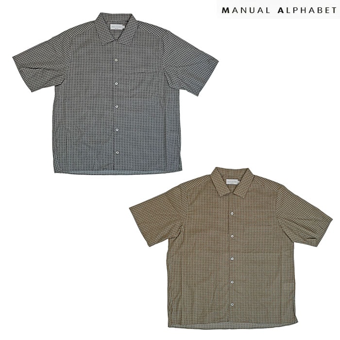 MANUAL ALPHABET マニュアルアルファベット TAMA BISHI SS OPEN COLLAR