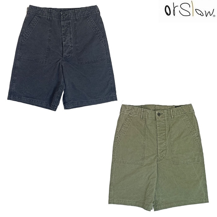 オアスロウ orSlow サマーファティーグショーツ SUMMER FATIGUE SHORTS