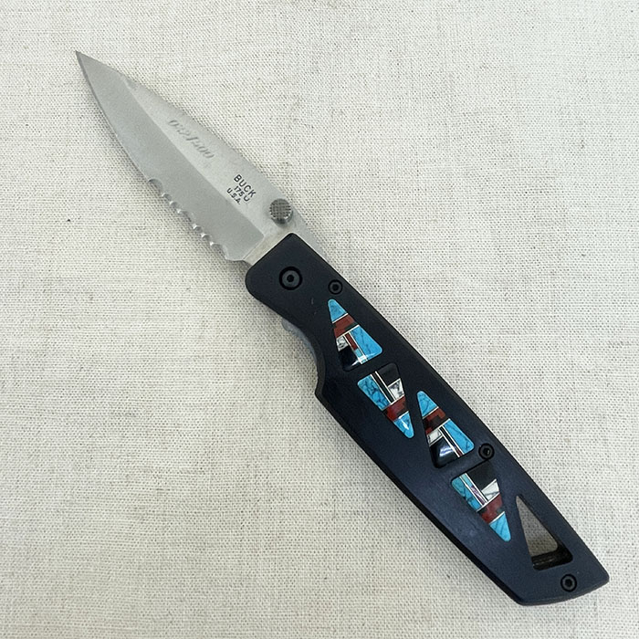BUCK バック175U ターコイズカスタム限定500本　シリアルナンバー032　フォールディングナイフ　アメリカ製