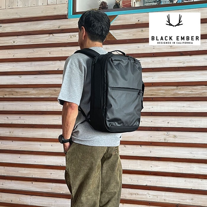 BLACK EMBER ブラックエンバー レクタングル 2WAYパック RECTANGLE 2WAY PACK 日本限定モデル 23L メンズ  撥水 Black 7224002