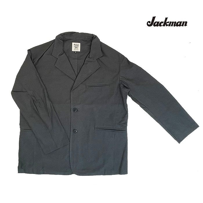 ジャックマン Jackman バックネップジャケット JM8568 日本製  Dark Gray