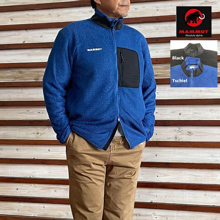 MAMMUT マムート エナジーミッドレイヤー エア ジャケット アジアンフィット Aenergy ML Air Jacket AF Men Mountaineering 国内正規品   Black  Tschiel 1014-08140