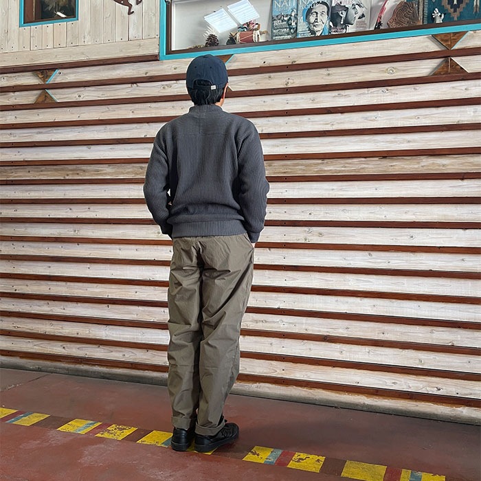 オアスロウ  orSlow  NEW YORKER TYPEWRITER ニューヨーカー  タイプライター生地 Greige 日本製 03-1002-55