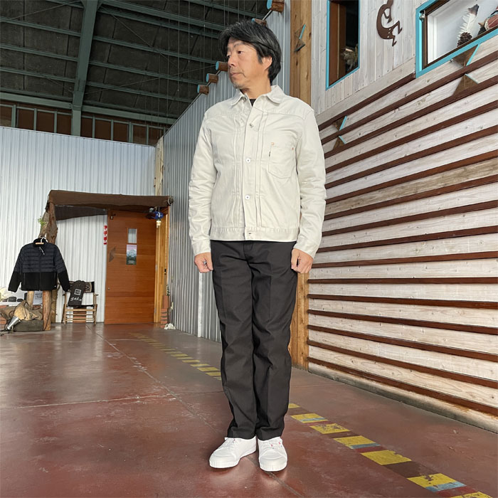 FOB FACTORY  エフオービーファクトリー【SALE】 PIQUE JACKET BEDFORD CORD ピケジャケット　F2438  Ivory