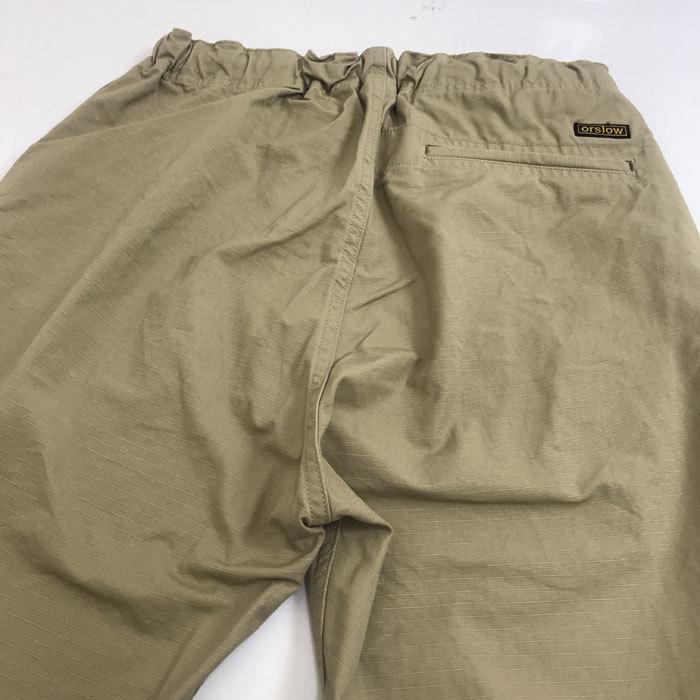 オアスロウ  orSlow  03-1002-67 NEW YORKER ニューヨーカー  リップストップ生地　Beige 　Made in Japan