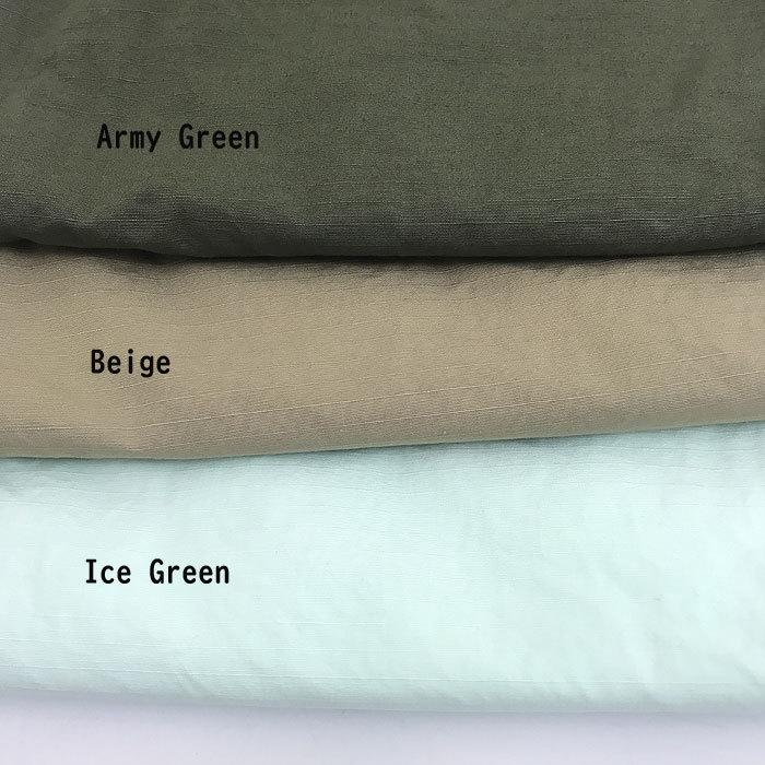 オアスロウ  orSlow  03-1002-67 NEW YORKER ニューヨーカー  リップストップ生地　Beige 　Made in Japan