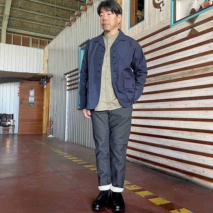 FOB FACTORY エフオービーファクトリー RELAX TROUSERS リラックストラウザー スウェットパンツ F0527 Charcoal