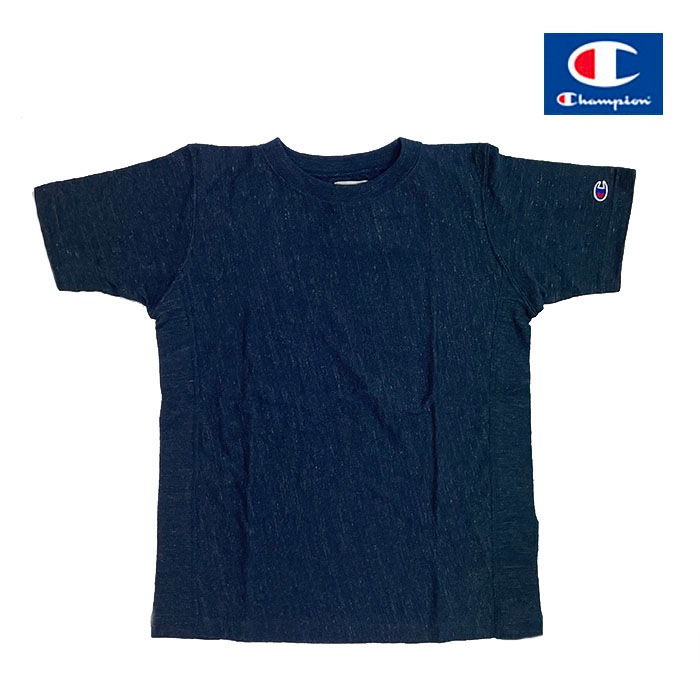 Champion  チャンピオン 【SALE】C3-F302 機能性REVERSE WEAVE プレミアムジャージーTシャツ　White Dark Navy