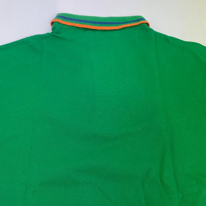 スタイルエディション【SALE78%OFF】　Style Addition 配色ライン入りベア鹿の子ポロシャツ　Made in Japan