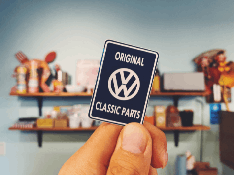 【VW Classic】 VW Classic Parts Center ステッカー