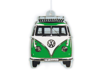 VW T1バス エアフレッシュナー - アップル/緑