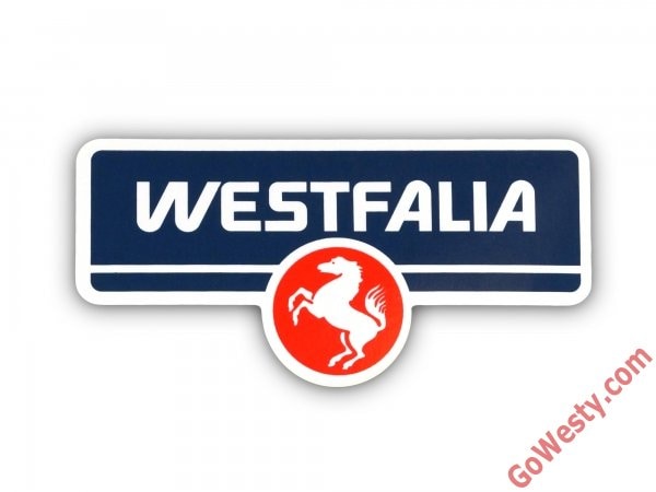 GOWESTY WESTFALIA ラゲッジボックスデカール