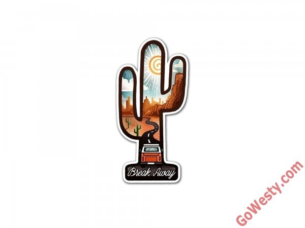 GOWESTY  Cactus （カクタス）ステッカー