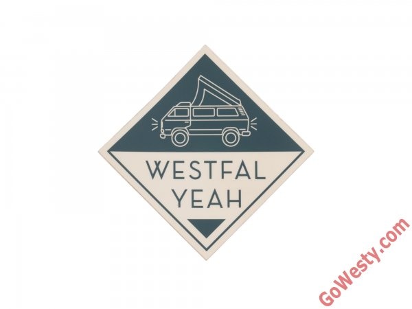 GOWESTY WESTFALYEAH ダイヤモンドロゴ ステッカー