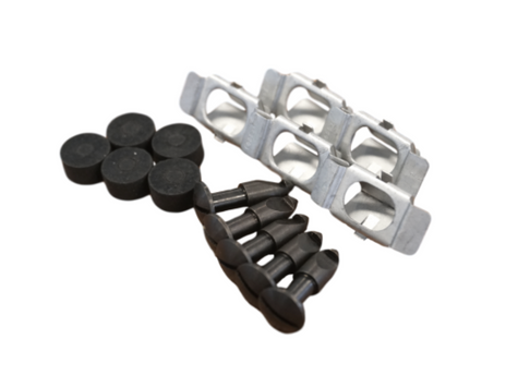 【セット品】 フロントアッパーグリルクリップ・ラバー 3点セット T3 VANAGON(ヴァナゴン)