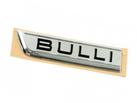 【純正品】 VW BULLI バッジ 「右側」 ハイグロスブラック/マットアルミニウム T6（16～19年）