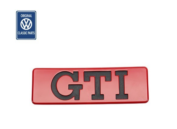 【取寄商品】 【VW Classic】 GTIサイドエンブレム Golf2（90～92年）