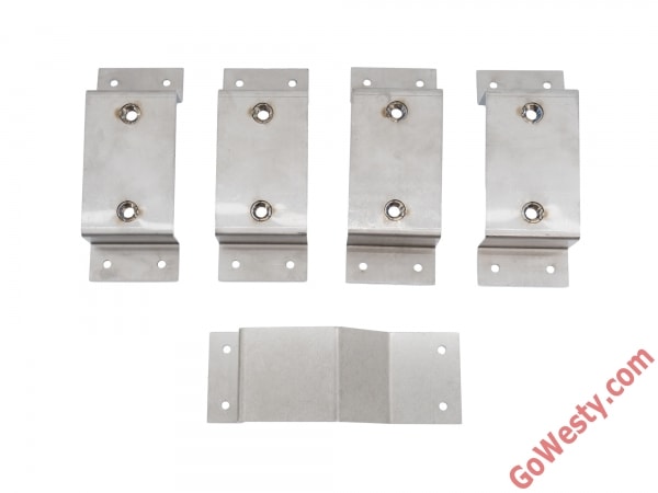 【取寄商品】 ステンレス製荷物ラック取り付けブラケット T4 EUROVAN Winnebago(ユーロバンウィネベーゴ )