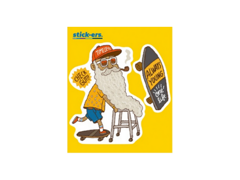 stick-ers LOCAL OJISAN ステッカー