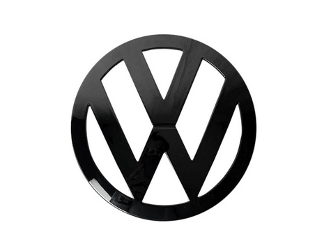 【取寄商品】 THQ VWエンブレム フロント＆リアセット 「グロスブラック」 T5前期（03～09年）
