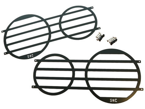 SHC サウスアフリカン(丸目4灯)ヘッドライトガード 「左右セット」 Ｔ3 VANAGON(ヴァナゴン)