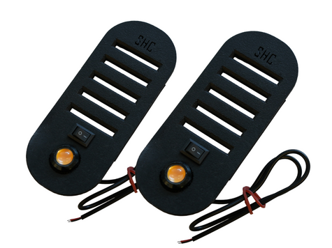 SHC ドアエアダクトベント LEDVer. 「左右1セット」 Ｔ3 VANAGON(ヴァナゴン)