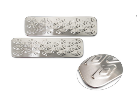 【取寄商品】フロントドアシルパネル左右 シルバー (2ピースセット) ID.BUZZ（2023～）