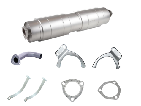 【セット品】リアマフラーセット T3 VANAGON(ヴァナゴン)（85～92年）