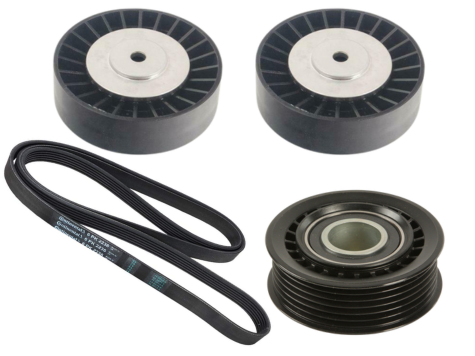 【セット品】 ファンベルト/アイドラプーリー/テンショナーローラーセット 「AAF/ACU」 T4 VANAGON(ヴァナゴン) ～70-S-071872まで用
