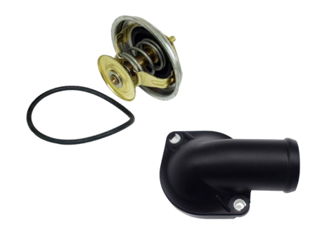 【セット品】サーモスタット＆カバーセット T4 VANAGON(ヴァナゴン)（91～04年）