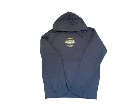 T3 VANAGON刺繍スウェットパーカー ネイビー（2025年版）S～XLサイズ