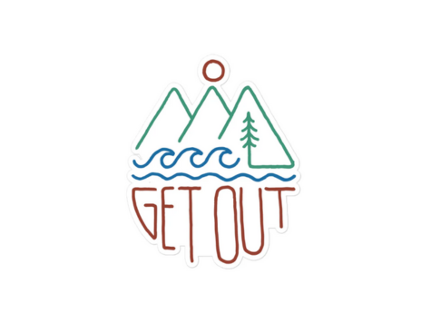 GOWESTY Get Out Sticker ステッカー