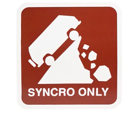 GOWESTY Syncro Only Sticker ステッカー