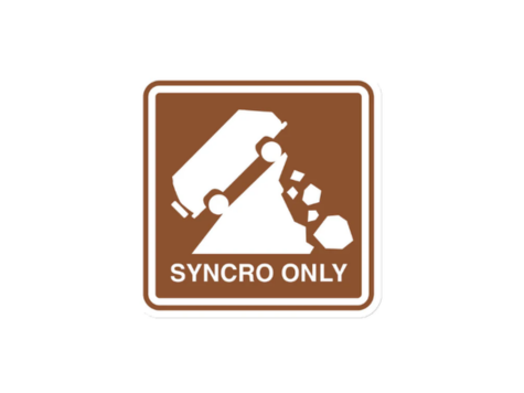 GOWESTY Syncro Only Sticker ステッカー