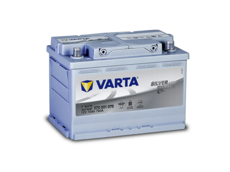 【国内取寄】VARTA バッテリー AGM 70AMP T6/T6.1