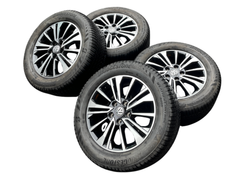 中古美品タイヤ⑤】純正アルミホイール Aracaju 「4本セット/タイヤ