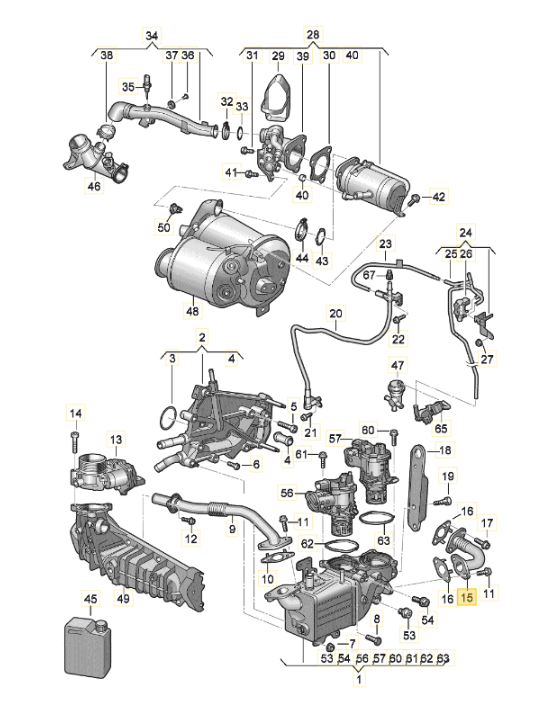【純正品】コネクティングパイプ T6.1(2020~2024)