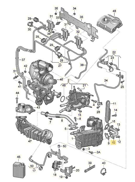 【純正品】コネクティングパイプ T6.1(2020~2024)
