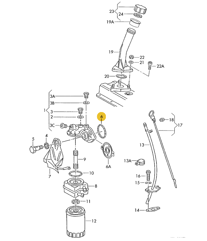 Vanagon ヴァナゴン T4 70 ACU ATオイル交換用予備部品セット Vanagon ヴァナゴン T4 70 ACU ATオイル交換用予備部品セット
